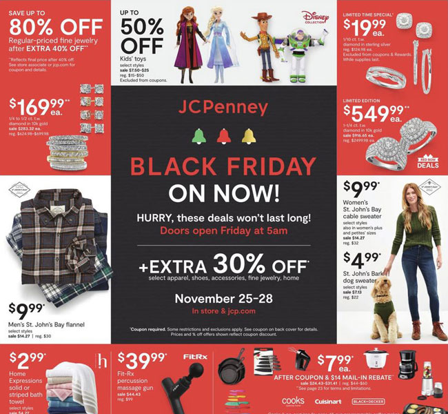 JCPenney Black Friday Ad Posted