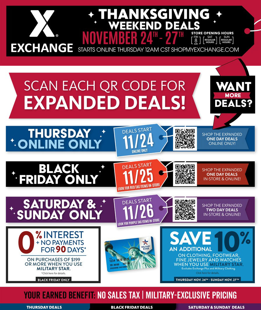 AAFES Black Friday 2022 Deals and Ad Scan - When Is Black Friday Deals 2022 Uk