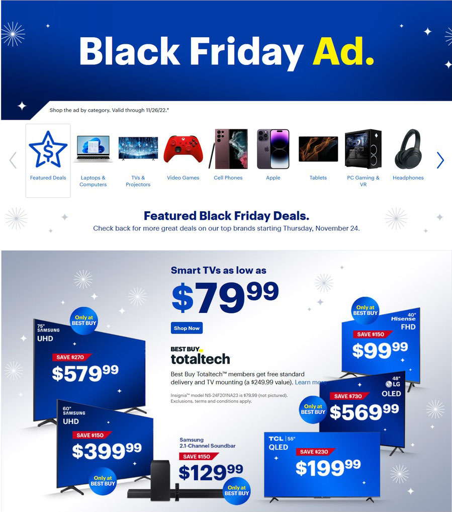 Best Buy Black Friday Ad for 2020