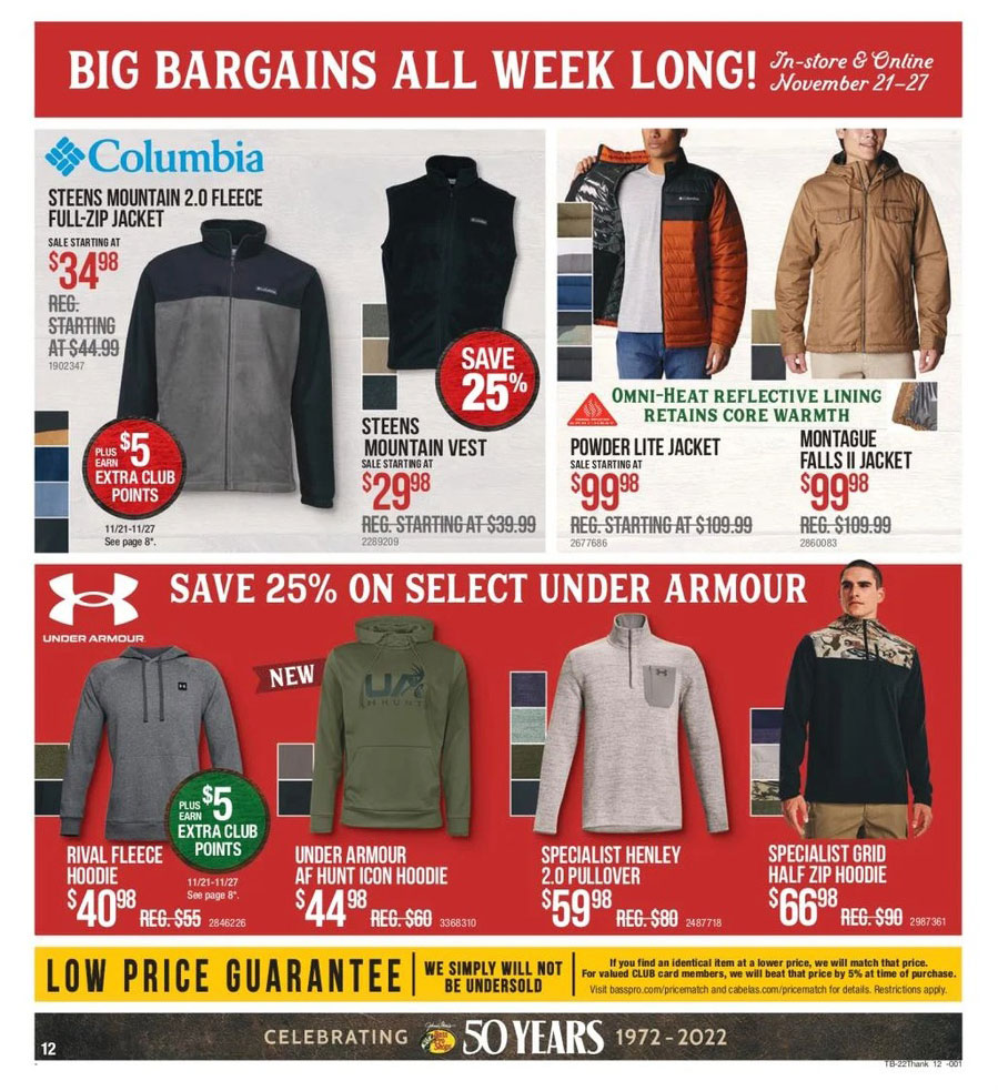 cabelas black friday ad for 2018 cabelas sale flyer
