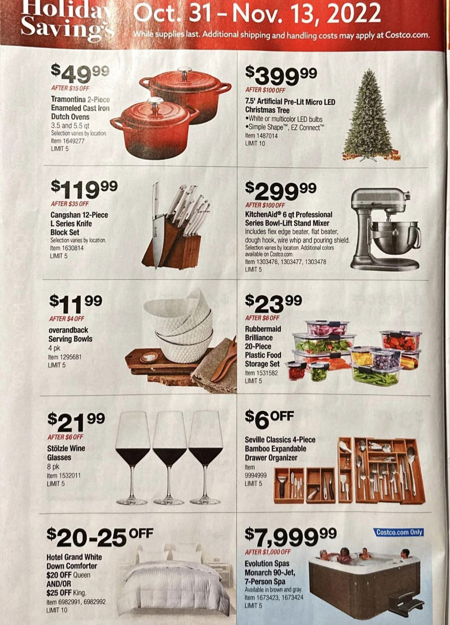 Costco Black Friday Ad, Sale Info, and Deals for 2020