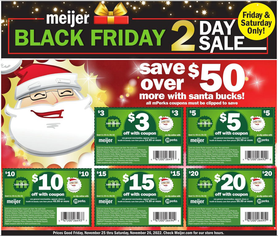 Meijer Black Friday 2021 Ad - What Time Did Best Buy Open On Black Friday 2021