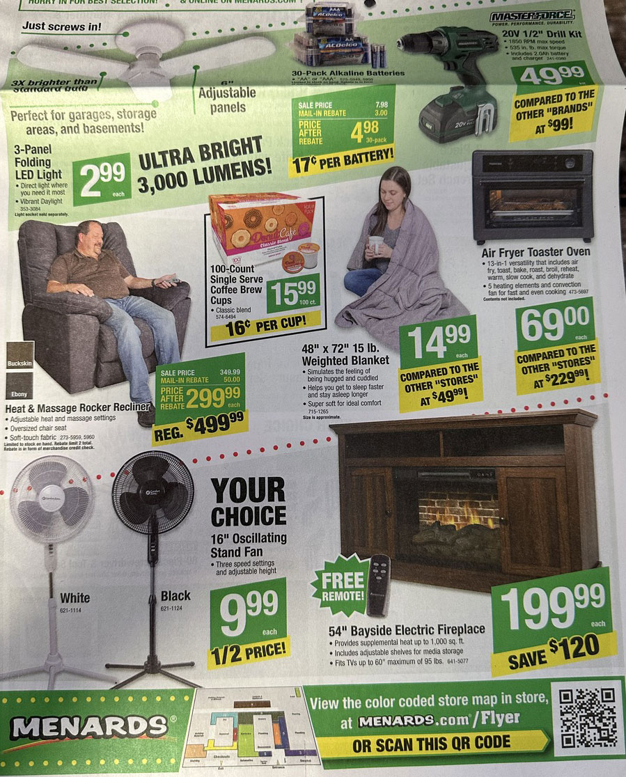 Menards Black Friday Ad for 2024