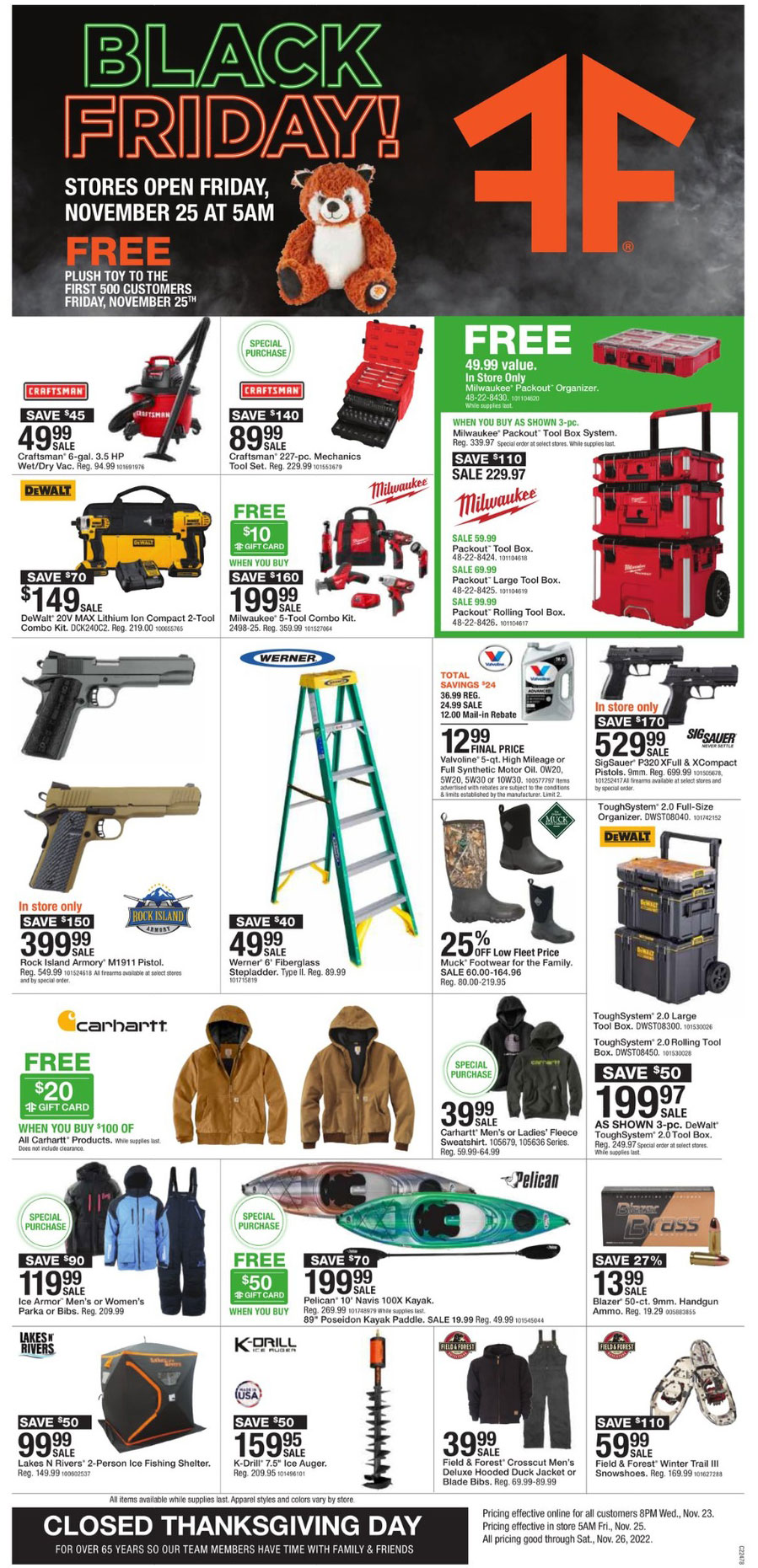 Mills Fleet Farm Black Friday 2022 Ad, Deals, and Sale Info - Does Stockx Have Deals During Black Friday