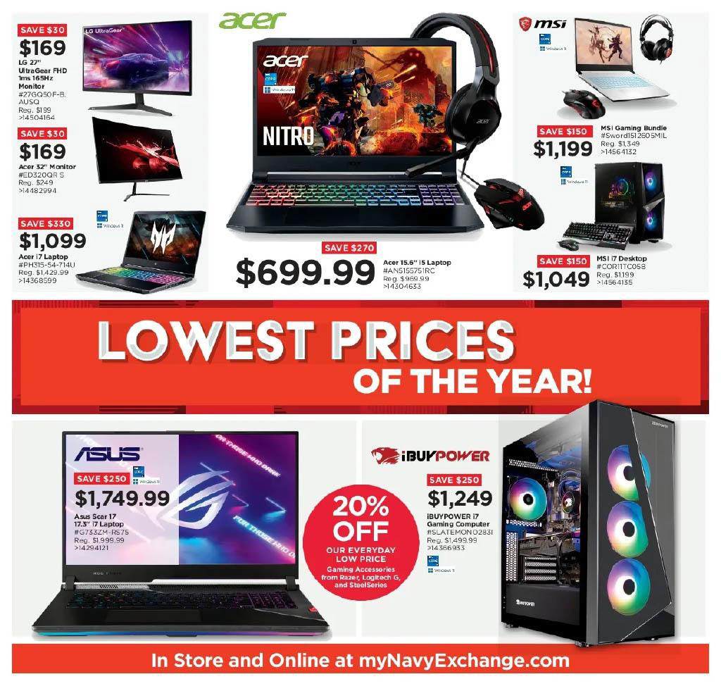 Navy Exchange Black Friday 2020 Ad, Sales, Thanksgiving Deals