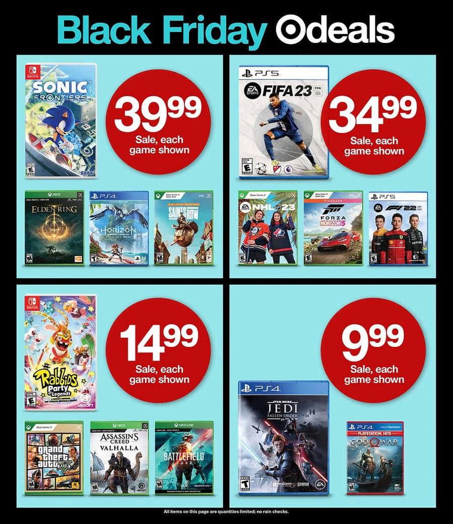 Black friday deals online target 2018