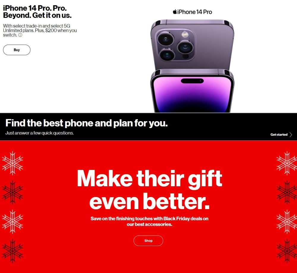 Verizon Fios Home Internet Black Friday & Cyber Monday Deals (2023